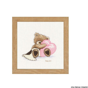 Vervaco Counted cross stitch kit Popcorn Dreaming, DIY