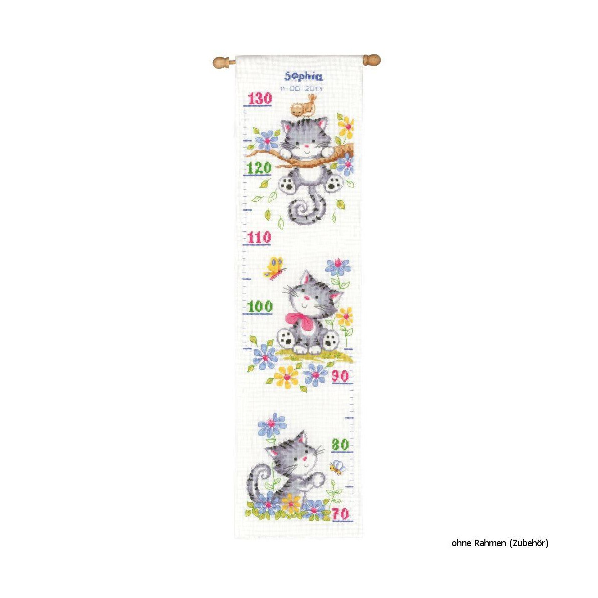 Vervaco Counted cross stitch kit Playful kittens, DIY