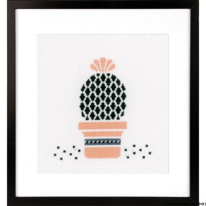 Vervaco Bordado Pack Count Pattern "Abstract Cactus...