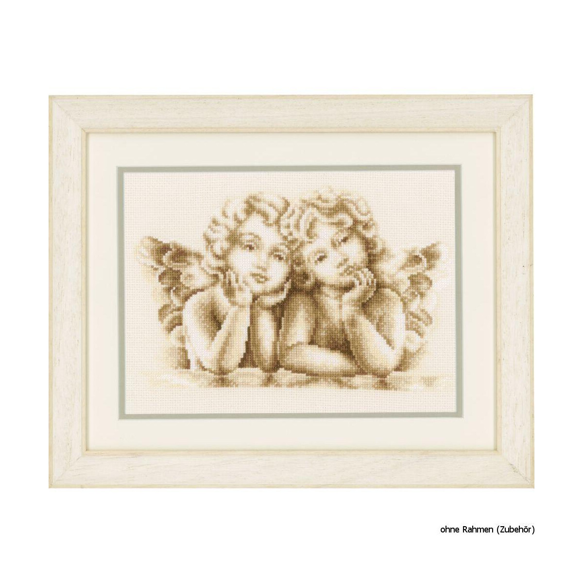 Vervaco Counted cross stitch kit Dreaming angels, DIY