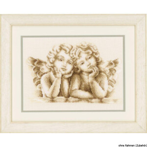 Vervaco Counted cross stitch kit Dreaming angels, DIY