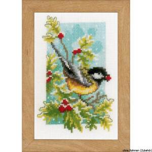 Vervaco Miniature counted cross stitch kit Four seasons kit of 4, DIY