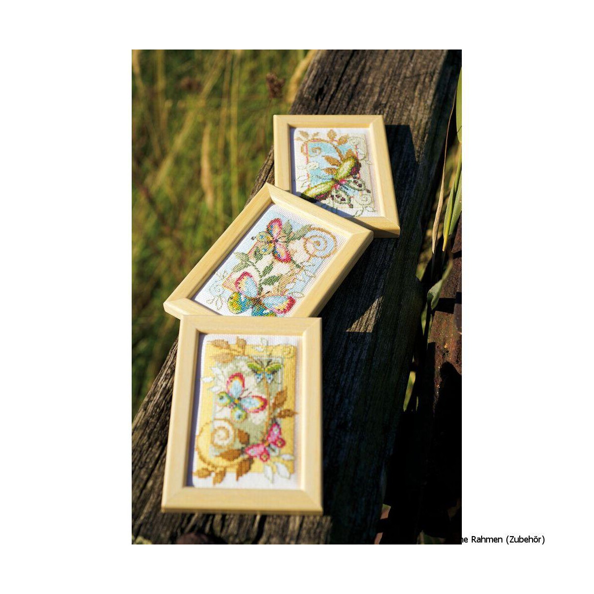 Vervaco miniaturen "Vlinders", set van 3,...