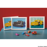 Vervaco stitch kit Disney Cars Cruz, stamped, DIY