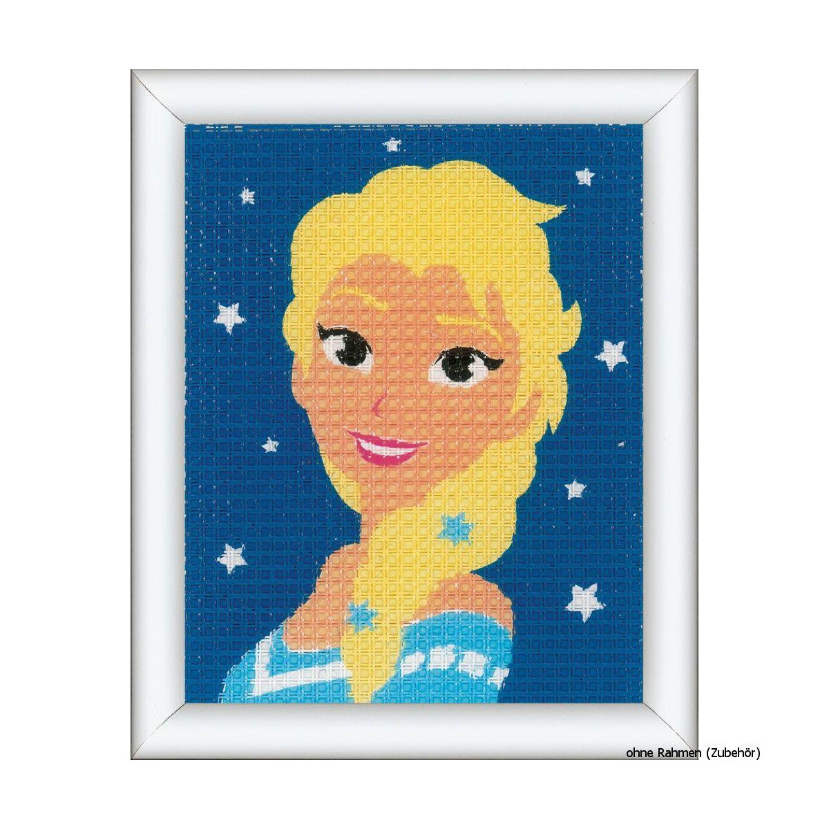 Vervaco stitch Kit Disney Frozen Elsa, stamped, DIY