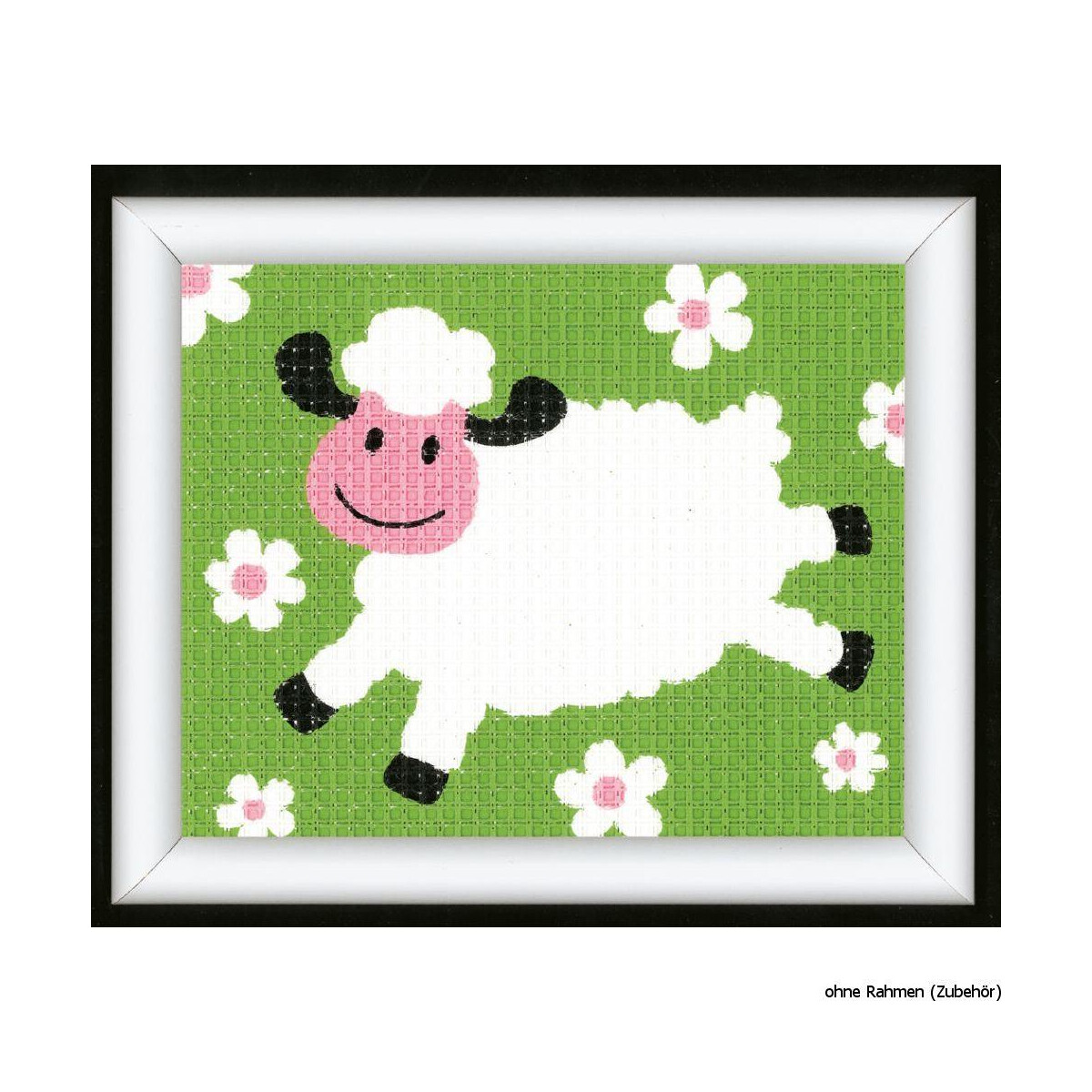 Vervaco stitch kit A little sheep, stamped, DIY
