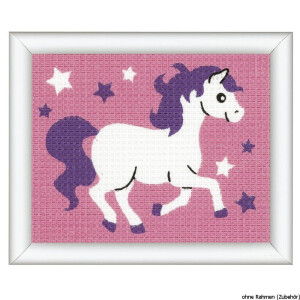 Vervaco stitch kit A little horse, stamped, DIY