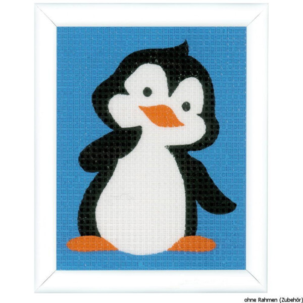 Vervaco Stickpackung "Pinguin", Stickbild vorgezeichnet