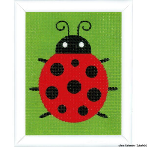 Vervaco stitch kit Ladybug, stamped, DIY