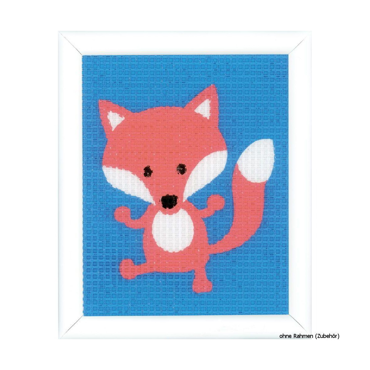 Vervaco stitch kit Little fox, stamped, DIY
