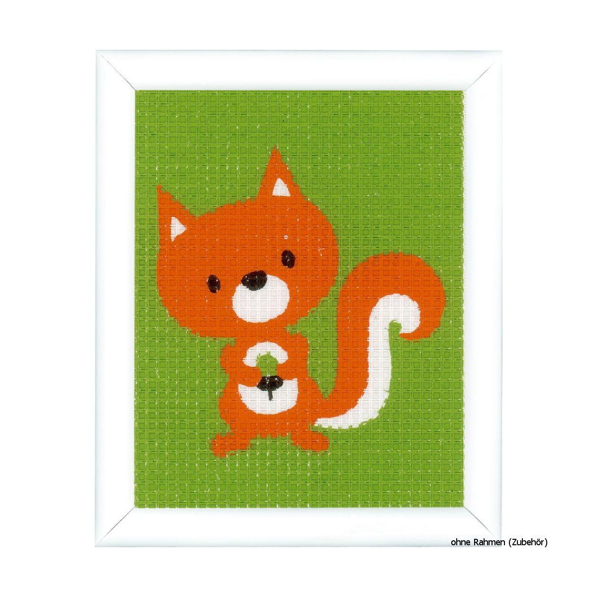Vervaco stitch kit Little squirrel, stamped, DIY
