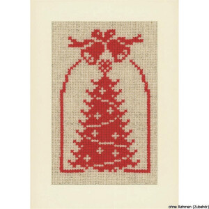 Vervaco Greeting card, counted stitch kit Jingle bells...