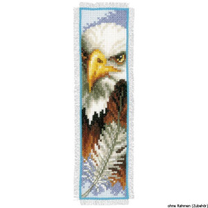 Segnalibro Vervaco "Eagle", schema di conteggio