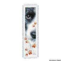 Vervaco Bookmark counted cross stitch kit Dog and cat kit of 2, DIY