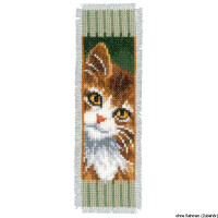 Vervaco Bookmark counted cross stitch kit Cat and dog kit of 2, DIY