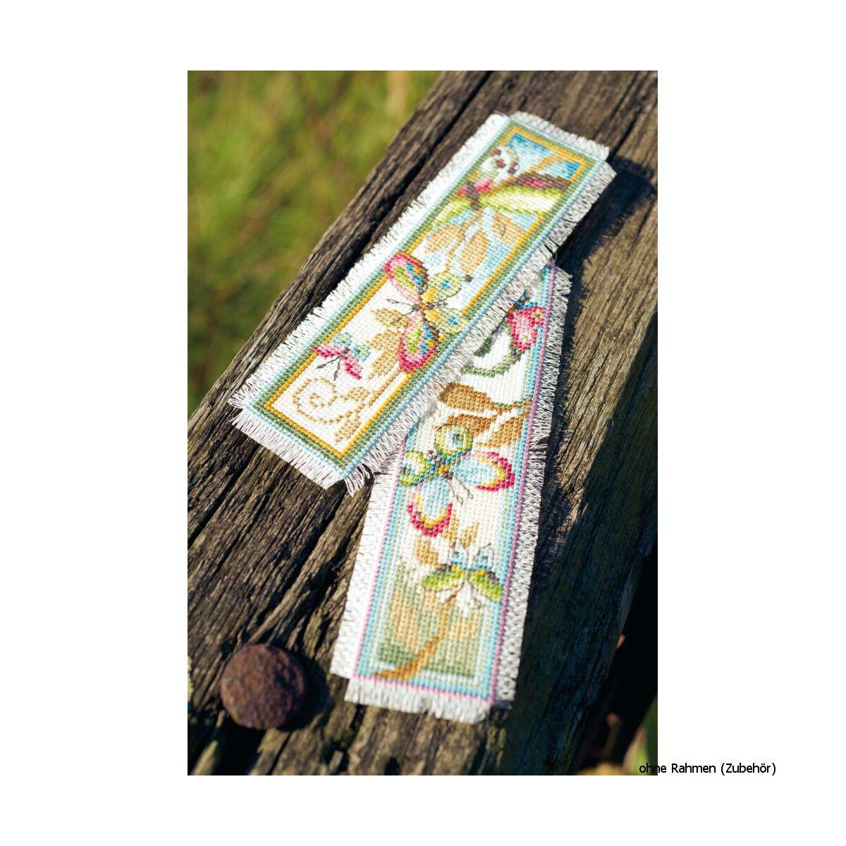 Закладка Vervaco "Прекрасные бабочки", набор из...