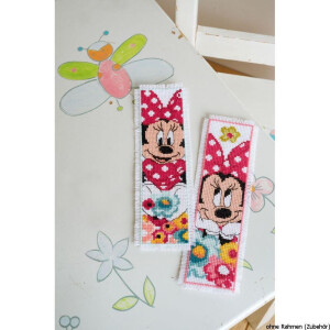 Vervaco Disney bookmark "Minnie", set de 2,...