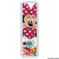 Vervaco Disney bookmark "Minnie", set di 2, schema di conteggio