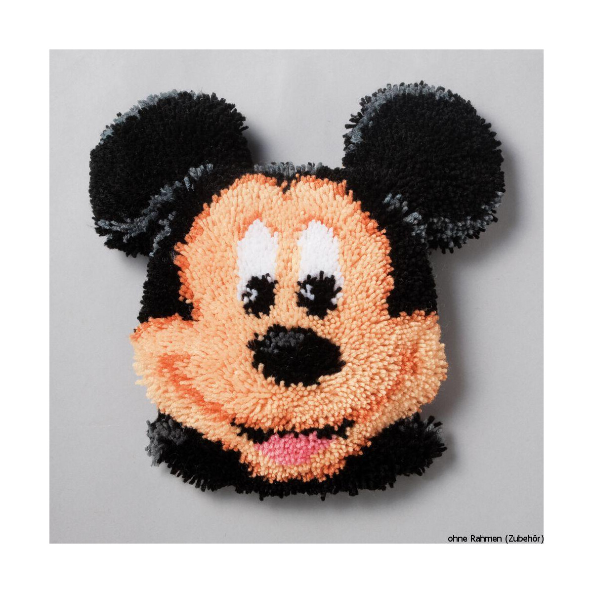 Vervaco Latch hook shaped cushion kit Disney Mickey...