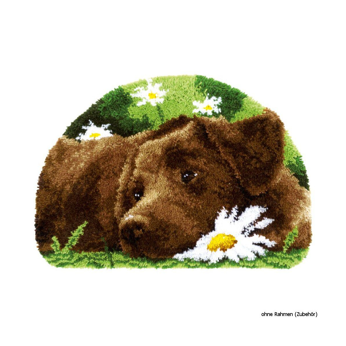 Vervaco Vormig tapijt "Bruine Labrador