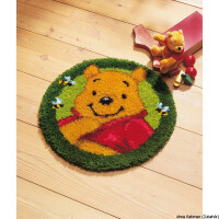 Vervaco Latch hook shaped carpet kit Disney Winnie the Pooh, DIY