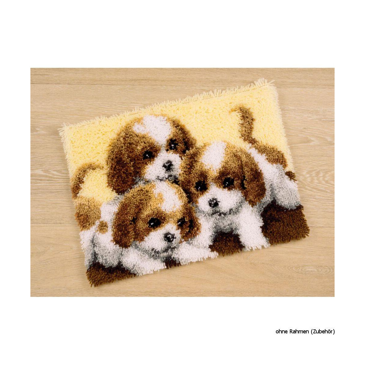 Vervaco tapijt "3 puppies"