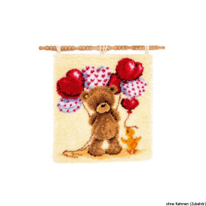 Vervaco Knotted Wall Hanging "Bello Balloons