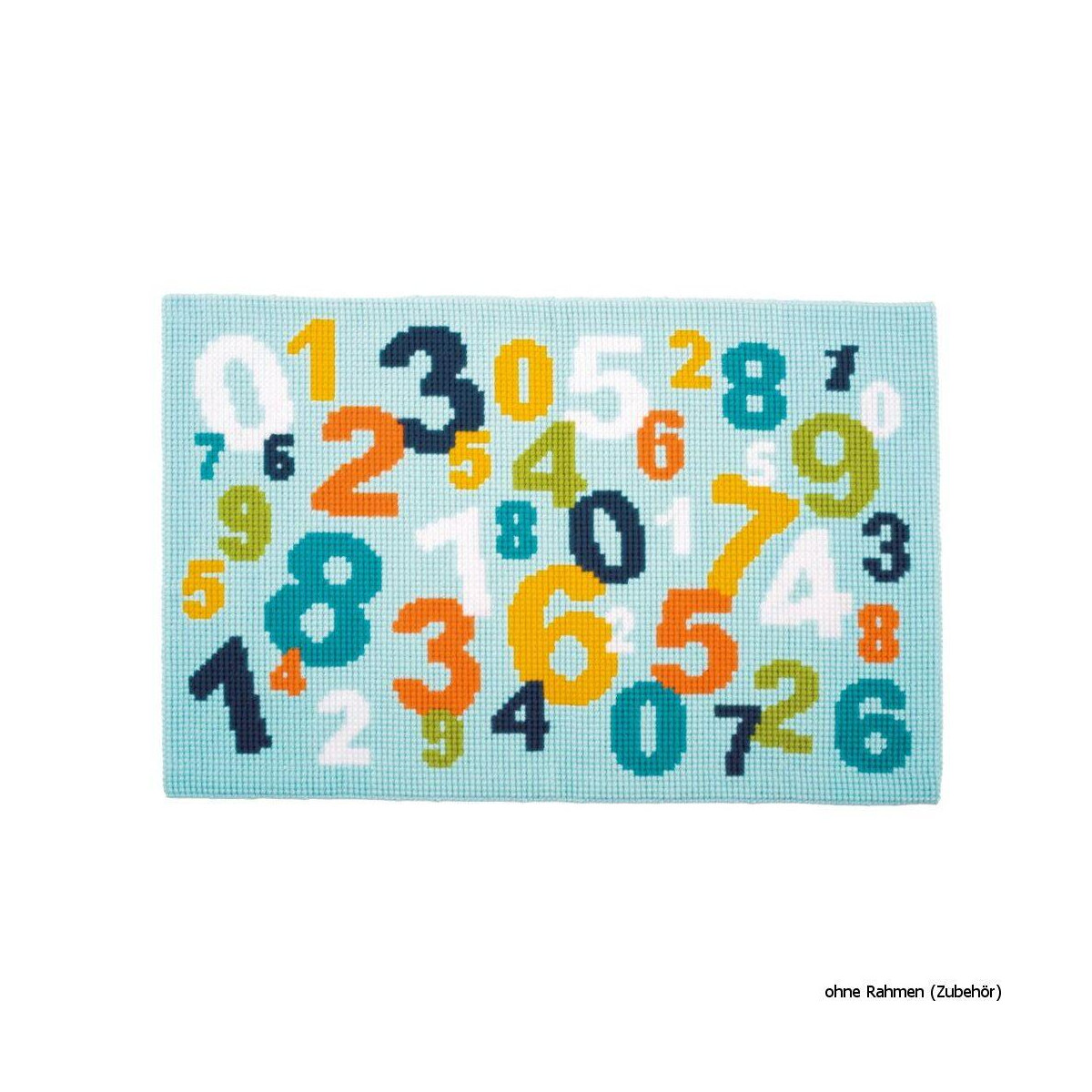Vervaco cross stitch kit carpet "numbers",...