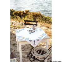 Vervaco Aida tablecloth stitch embroidery kit kit On the seaside, counted, counted, DIY