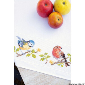 Vervaco Aida tablecloth stitch embroidery kit kit Garden...