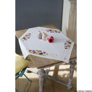 Vervaco Aida tablecloth stitch embroidery kit kit Bird...