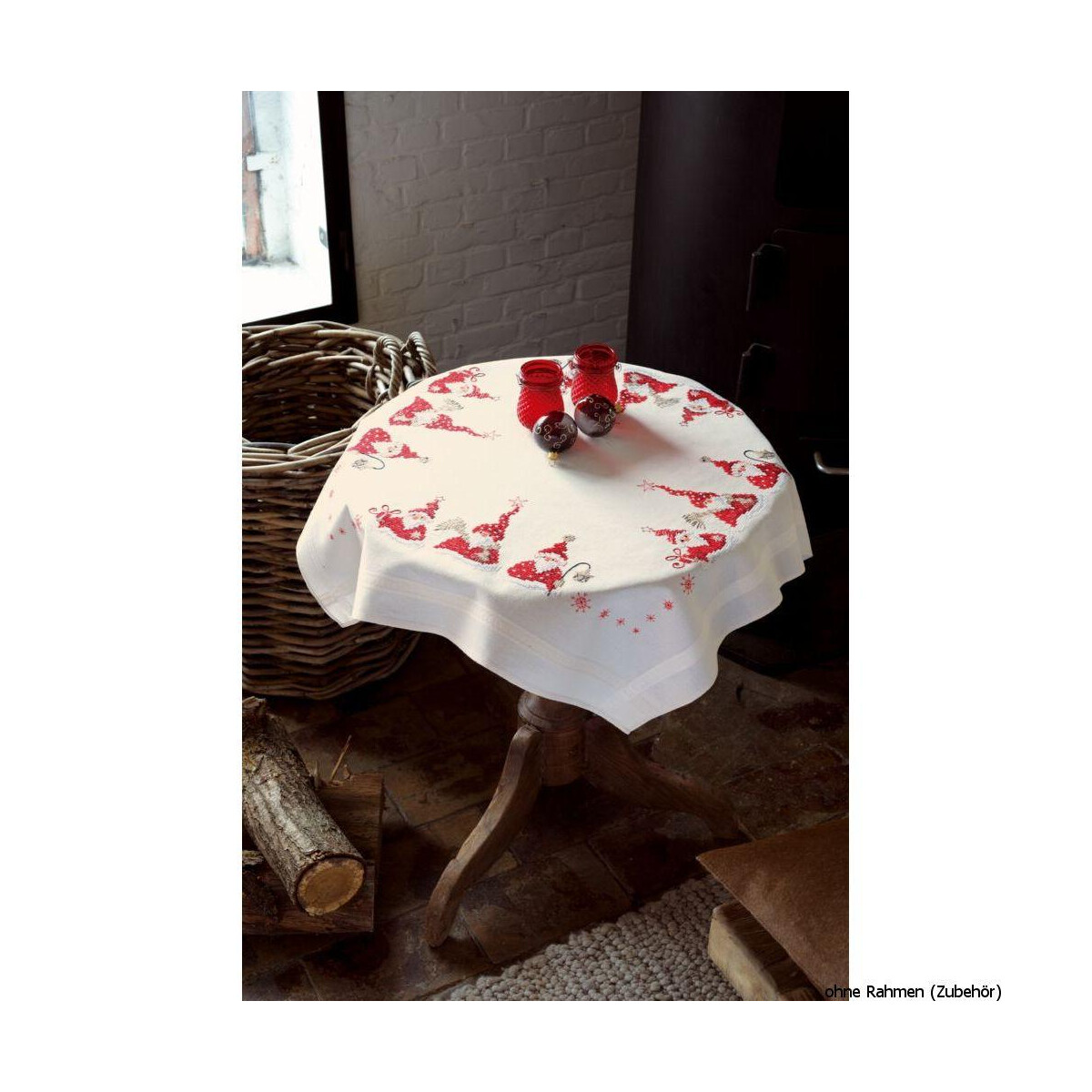 Vervaco tablecloth stitch embroidery kit kit Christmas...