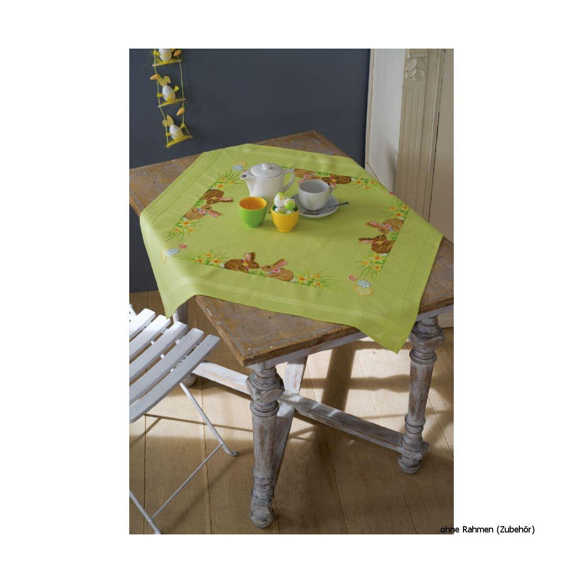 Vervaco tablecloth stitch embroidery kit kit Easter...