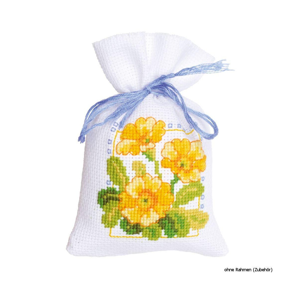 Vervaco counted herbal bags stitch kit Spring flowers kit...