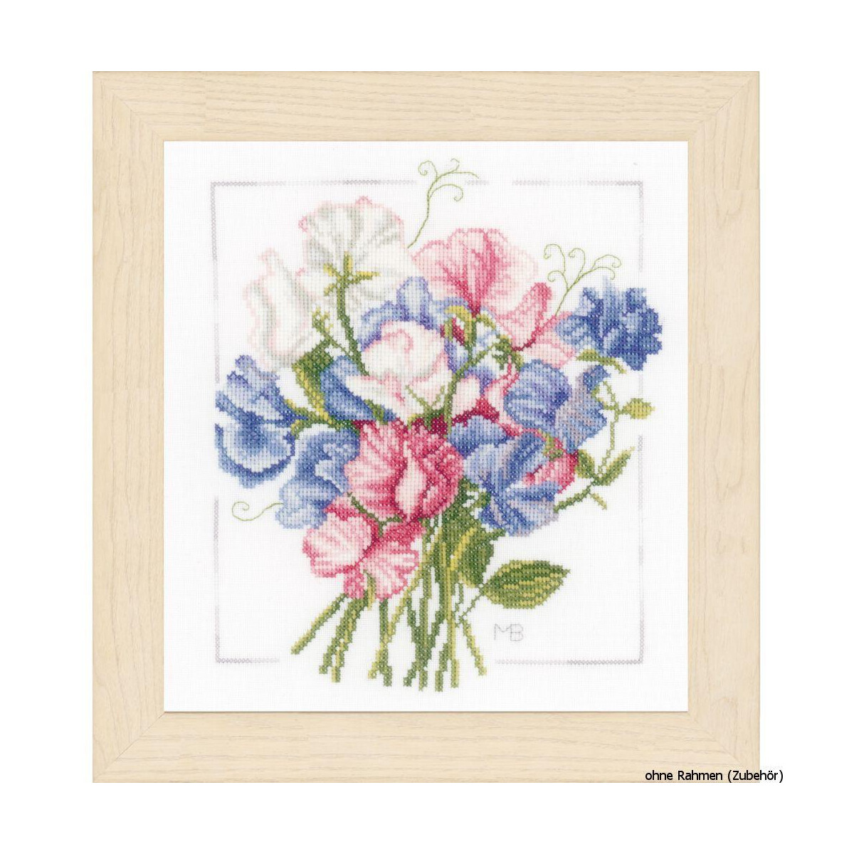 Lanarte cross stitch kit "colourful bouquet"...