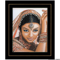 Lanarte Kruissteekset "Indian Woman Aida", telpatroon