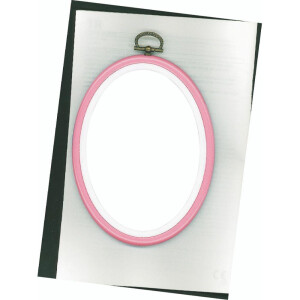 Vervaco Plastic frame 1272 / 10x14 CM pink, DIY