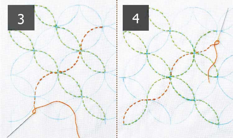 Japanese embroidery sashiko: lessons for beginners