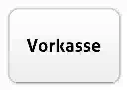 We accept payments via Vorkasse